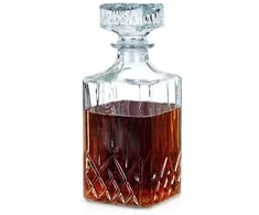 Stiklinis viskio dekanteris 900 ml