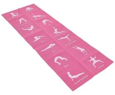 SULANKSTAMAS JOGA KILIMAS 1700X600X5MM ROŽINĖS ENERO FIT