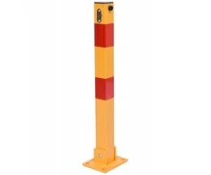 Sulankstomas parkavimo stulpas 60 cm su rakteliais