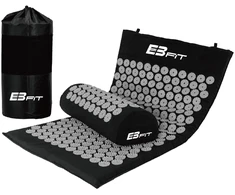 TAKUPRŪRAS IR MASAŽINIS KILIMAS SU PAGALVE 67X42X2CM EB FIT