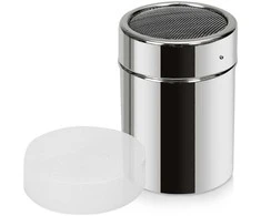 Talpykla su kavos sieteliu, cinamonu, cukraus pudra / cukraus dubuo su sieteliu ir dangteliu 300 ml