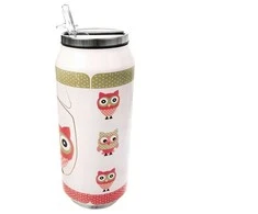 Terminis puodelis, termosas, pelėdos buteliukas, CAN, 400 ml
