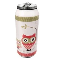 Terminis puodelis, termosas, pelėdos buteliukas, CAN, 400 ml