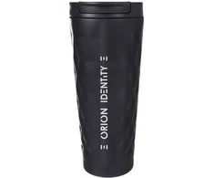 Termopuodelis, plieno termosas, 0,5 l, sandarus, juodas
