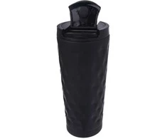 Termopuodelis, plieno termosas, 0,5 l, sandarus, juodas
