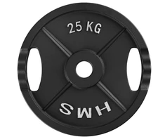 TOD25 olimpinė lėkštė, juoda, 25 kg, HMS