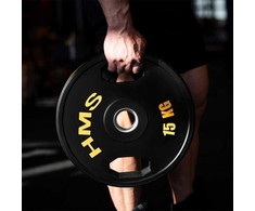 TOG15 2 x 15 KG OLIMPINIS PLOKŠTELĖ SU GUMĖMIS 2 x 15 KG HMS