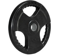 TOK20 OLIMPINĖ PLOKŠTĖ SU GUMĖMIS 20 KG HMS