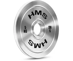 TOS50 OLYMPIC PLIENO PLOKŠTELĖ KALIBRUOTA 5 KG HMS