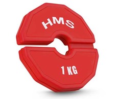 TSN100 PLOKŠTELĖ JĖGOS TRENIRUOTĖMS IR FITNESO ĮRANGAI, PERKLAIDA TIPO 2 x 1 KG HMS