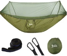 TURISTINIS HAMAKAS SU TINKLELIS NUO UODŲ 250X120CM ROYOKAMP