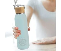Vakuuminis plieno termosas/termos buteliukas, mėlynas, 580 ml
