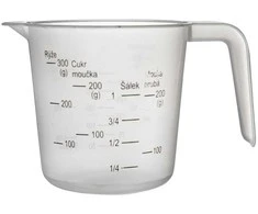 Virtuvinės svarstyklės Virtuvinis matavimo puodelis matavimo puodelis 250 ml