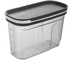 Virtuvinis indas biriems produktams su matavimo dozatoriumi 1,25 l