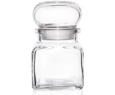 Virtuvinis indelis stiklinis indelis prieskonių indelis 120 ml