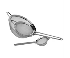 Virtuvinis koštuvas, kiaurasamtis, 8+14+20 cm, plieno