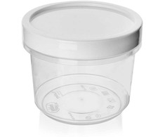 Virtuvinis maisto indas su silikoniniu sandarikliu apvaliai užsukamas sriubai 560 ml