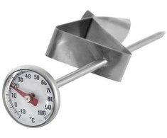 Virtuvinis termometras su segtuku mėsai, sriubai, pienui, arbatai, yerba mate