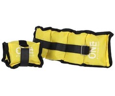 WW02 GELTONI SVORIAI 2 x 1,5 KG ONE FITNESS