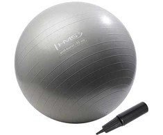 YB02 55 cm ANTISPRŪGIMAS GRAFITINIS GIMNASTIJOS Kamuolys HMS