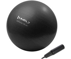 YB02 65 cm ANTISPRŪGIMAS Juodas HMS GIMNASTINIS KAMUOLIS