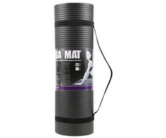 YM04 Juodas YOGA MAT HMS