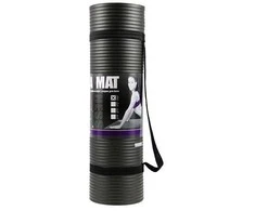 YM07 Juodas YOGA MAT HMS