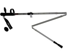 Žygio lazdos Reguliuojamos 5 dalių ACRA 115 - 135 cm