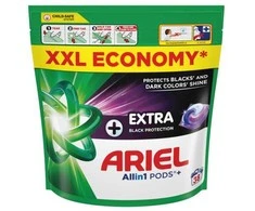 Ariel All-in-1 PODS Juodas Protection pesukapslid 38 tk