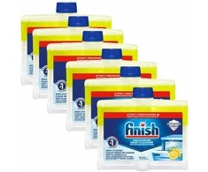 FINISH nõudepesumasina puhastusvahend Lemon 6x250ml