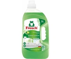 Indų plovimo priemonė FROSCH, citrinos kvapo, 5000 ml