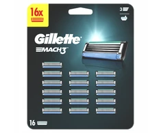 Gillette Mach3 Skustuvo Vyrams Galvutės 16 vnt