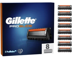 Gillette ProGlide Skustuvo Vyrams Galvutės, 8 vnt