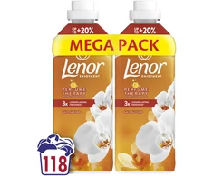 LENOR Audinių minkštiklis "Gold Orchid &amp; Vanilla" 2x1.239 L (118 Skalbimų)
