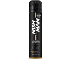 Nishman Pro-Styling Plaukų lakas Ultra Strong Hold, 400 ml