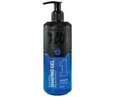 Active Nishman Fresh Aktyvus skutimosi gelis energijos suteikiantis 400ml