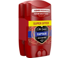 Old Spice Captain Meeste Pulkdeodorant, 2x50 ml
