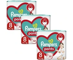 Pampers Jumbo püksmähkmed suurus 8, 96tk, 17kg+