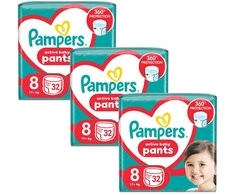 Pampers Jumbo püksmähkmed suurus 8, 96tk, 17kg+
