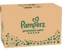 Pampers Premium Care Tape Sauskelnės, 6 Dydis, 140 vnt.