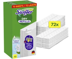 Swiffer Sweeper Sausos grindų šluostės, 72 vnt