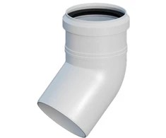 Ricomgas Kamino alkūnė 30° DN80