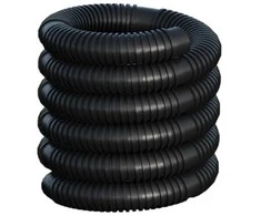 Ricomgas Kamino vamzdis plastikinis lankstus su adapteriais DN80 (1m kaina)