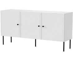 Cama Meble 3D komoda PALAZZO BIS 151x40x75 baltas matinis