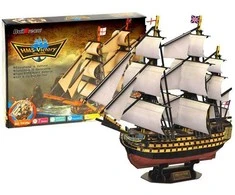 Dėlionė Jokomisiada 3D galvosūkių laivas HMS VICTORY laivas jūra ZA1785