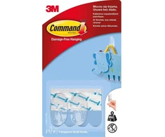 3M Klijuojamieji kabliukai „COMMAND“; 2 vnt.