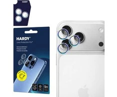 3Mk Protection 3mk HARDY objektyvo apsaugos „Pro Glass“, skirtas „iPhone 17 Pro / 17 Pro Max“ – daugiaspalvis