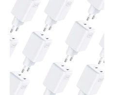 Laidinis įkroviklis 3MK Hyper Charger PD 45W GaN QC4+ PPS 2C Super-Fast Charge 2.0 baltos spalvos