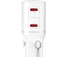 3Mk Protection 3mk incharge® Globe 45W™ 2C PD QC4+ PPS SCP AFC US/EU/AUS/UK Baltas