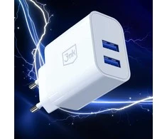 3Mk Protection 3mk FlowPower 10W 2.4A 2A Baltas